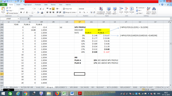 - 2x 291 5% projects (Autosaved) (Autosaved) (Autosaved) - Microsoft Excel (Product Activation Failed) File Home Insert Page