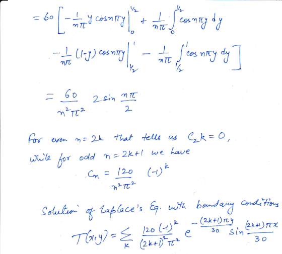 xnY cos ni = 60 ( a complete the early day 13 es vagi - note falaswery dy] are 2 in E 2 for even m= 2k that tells us Cqk=0, w