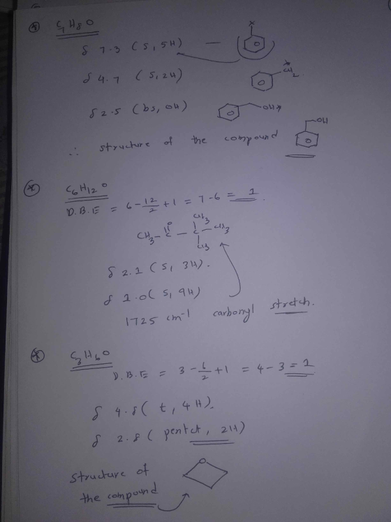 47 C,2u) l)ア carbonl stretc strudduye o the compound