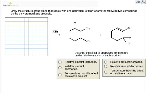 &nbsp;&nbsp;&nbsp;Draw the structure of the diene