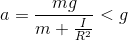 a=_mg - m+ I <g