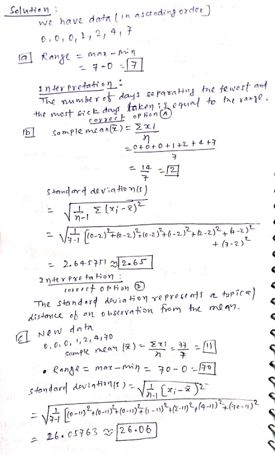 we havi datn in ndide o, 0, 0, ,2, 4,7 nePreta The numbe r o days çePaah hie fewest an 12 (0-2) (0-2) ,(0-2)A-2,-t 2Y).te Y Pretnおon : 0,0,0,,2, 4,0 a 26.0S763 26.06