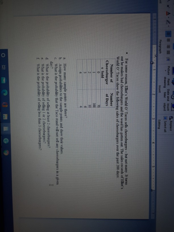 Replace * A-2 Picture Paint Date and Insert drawing time object Insert Select all Paragraph Editing ...2 3... 5 For some reas
