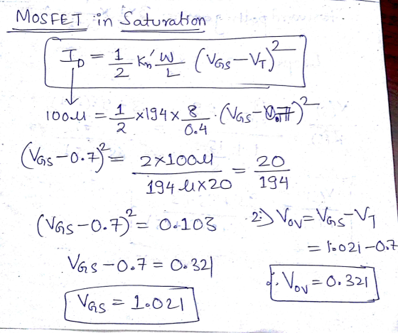 MOSFET m Satu Yhơn 0.4 21 194 ux20 194 &S-0.7 = 0.32 GS