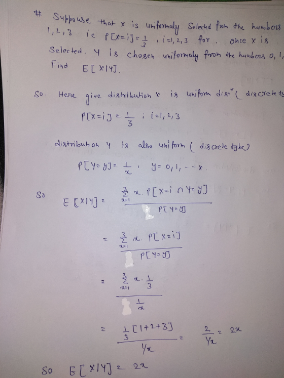 s ufomadly Selkd for the h ㄚ once X 18 Selected, y 18 cho易eh uniformuly prom dhehu,benso, l, Find ELxIvJ PT y- 8 心1 ot 丄[ 1+1+3] 2,22% Yr