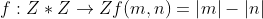 F:2*Z >Zf (m, п) т