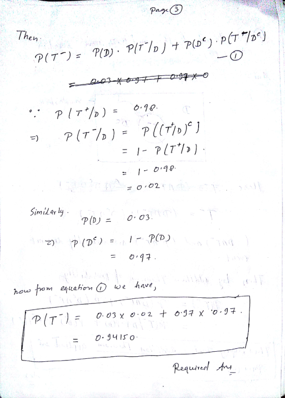 The PUT/) 1-1 = 0,02; Similar ly = 0,9구 houw hom equehen we have 0.941s