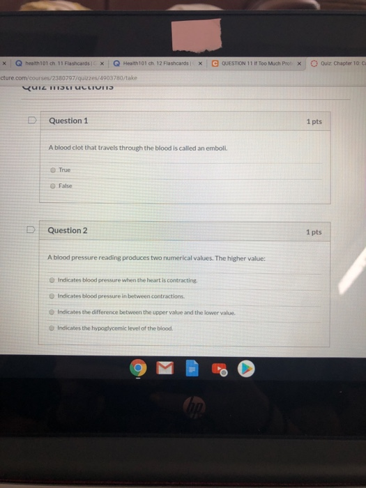 x C QUESTION 11 If Too Much Protx Oulu Chapter 10: C * Q health 101 ch 11 Flashcards x Q Health 101 ch 12 Flashcards cture.co