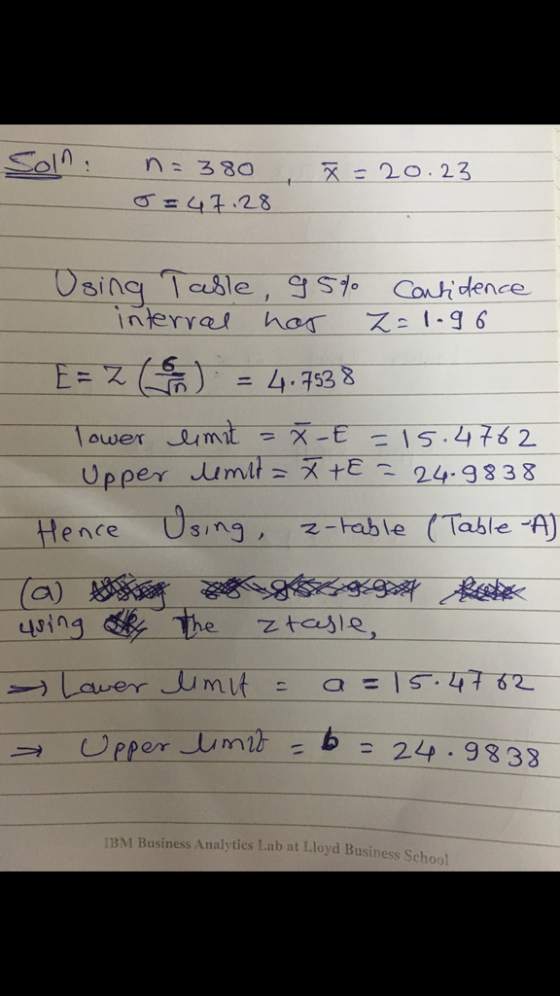 n=380 , 2o.23 ( ) 4-753 Tower Junit =ダーE 15.4762 Upper umE 249338 sing 크 Upper-um 1BM Business Analytics Lab at Lloyd Business School