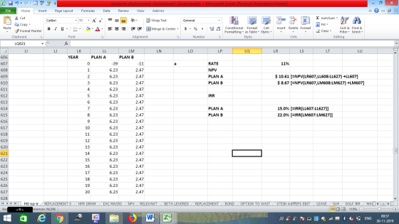 projects (Autosaved) (Autosaved) (Autosaved) - Microsoft Excel (Product Activation Failed) Data Review View Add-Ins File Home