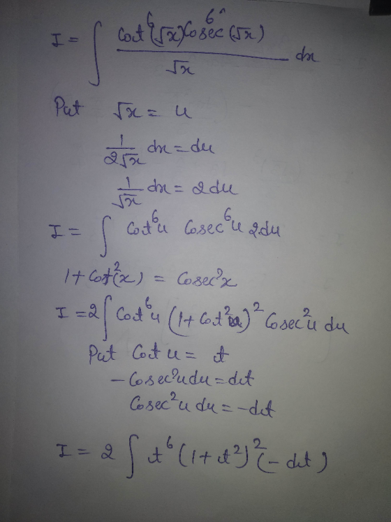 I= c cortiralo sec (5) dre Put soczu - drade 12 con = adu I= ( costru Cosechu adu It Cost (x) = Coseca I = 2 ( Cocu (It conte