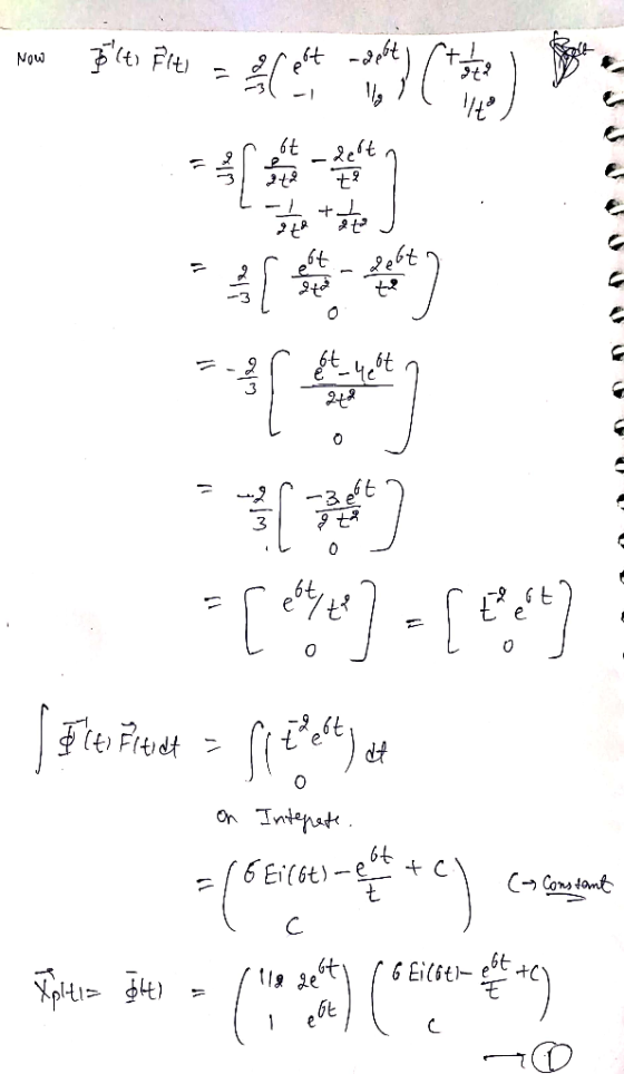 nowa pole, Pies - et me (*) *** 71 *** t *[**] - [6.54) ( 5 Rest z filetat 1 = ( 6 Eilgts-el + C) es constant On Integrate. o