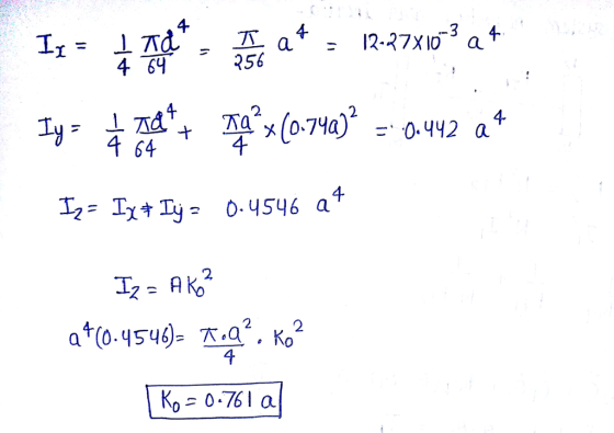 4 4 64 56 Ty 4 64 2 Tz= Ako 千 Ko - 0.761 d