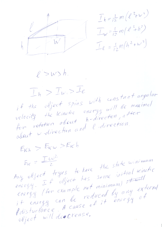 rn ths lject spins ith cens tant angelar velecity the lnelic eneryg will &eaima/ roe ofet hdrechene wdlirechen an 02. nersg e
