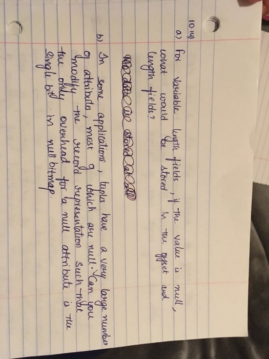 o u 10 1) a) fo vasuiable ohat would Luytn tields it-the value us- mull On Some plitatins, txpla haue mumbe b) uouu di d srepresentation Such-that ovenhiad tr fur a null attn buti ù e