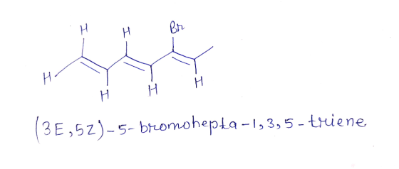 3 52)-5-bromohepta-1,3,5-triene