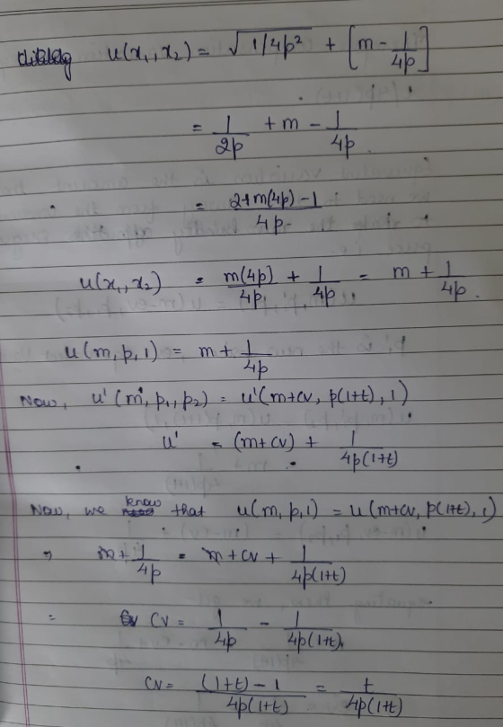 thibleng uld, 12). V 17462 +/m- + m atm-14 24 m4b) - Line 45 ula, 2) = m(46) + 45. - mt1 чр 46 um, b, 1) = m + to Now, u (m,
