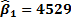 B1 = 4529