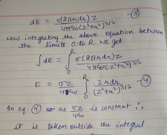 nteguabing the abore equahon behue 2Hdん 2 32 너델40 AL is takem outside the integal