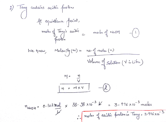Condains acidic frelon A egudalante foaint acidic molu of Nao molu Froten We now Melaity (n) smeles () no. Voleme 1 Sdlaiton