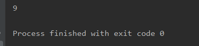 Process finished with exit code