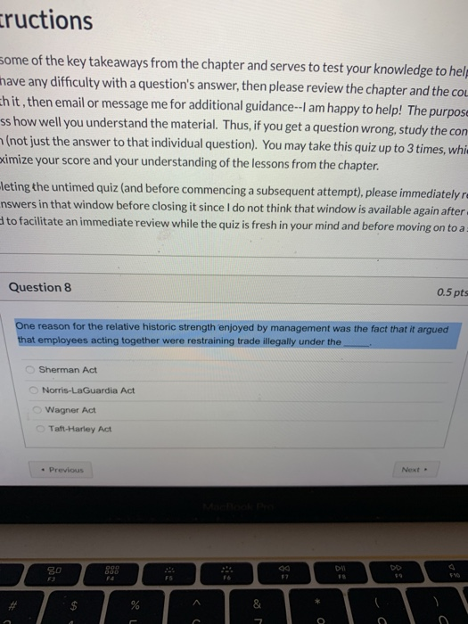 ructions some of the key takeaways from the chapter and serves to test your knowledge to hel have any difficulty with a quest