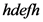 hdefh
