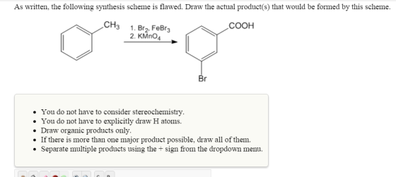 As written, the following synthesis scheme is flaw