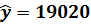 y = 19020