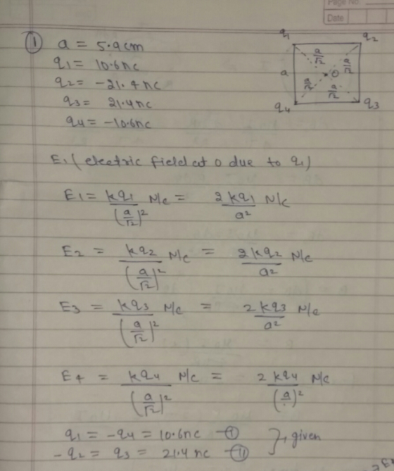 Date aon 94 eleetaic fielel ed o due to ) at a2