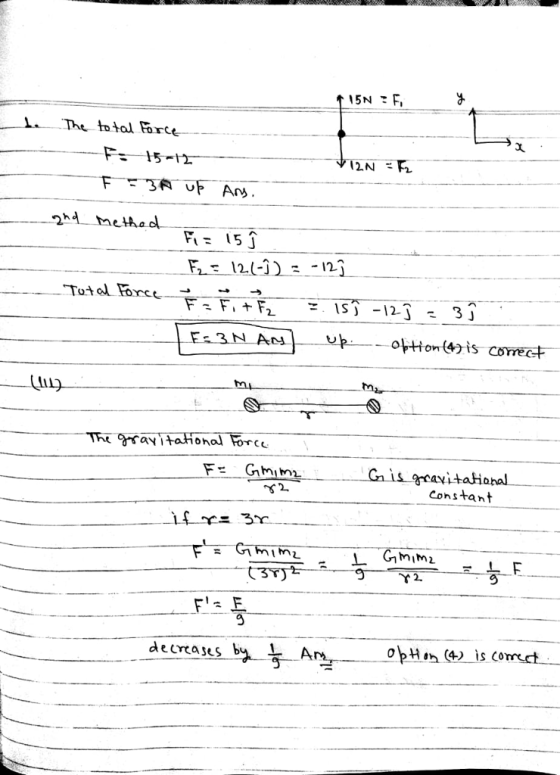 The total hrc 2N - 2M me 2 Constant MiML obH ,h (4)-is correct..