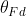 \theta_{Fd}