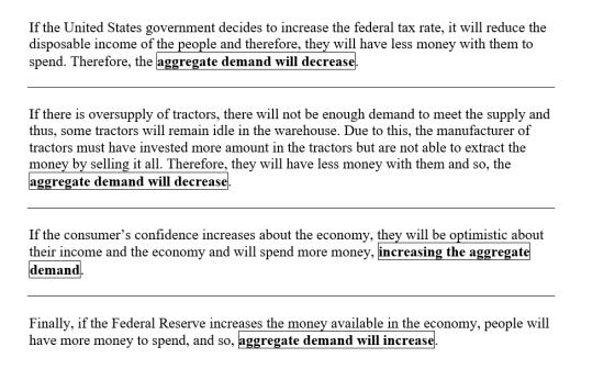 If the United States government decides to increase the federal tax rate, it will reduce the disposable income of the people