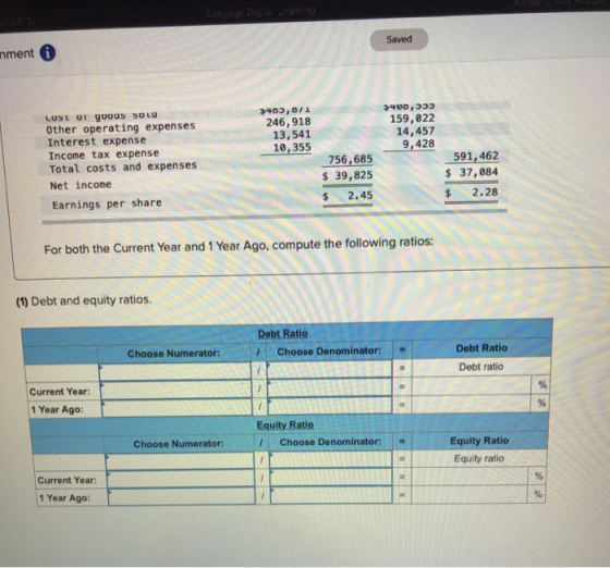 Cengage Saved nment »403,011 246,918 13,541 10,355 >400, 159,022 14,457 9,428 LOST UT gouus SOLO Other operating expenses Int