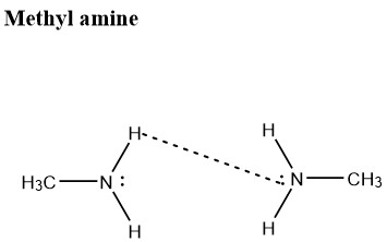 Methyl amine H H . H3C- N: -EN- CH3