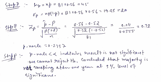 stupe :- bp=np = 8180:56=u5 rp: npil-p) = 0.1*0.56 *0.596 = 19,95 = 20 = 6,04 30.12 - Stpe : 2p= : 0.56 -0.52 0.52 (1-0:52) 6