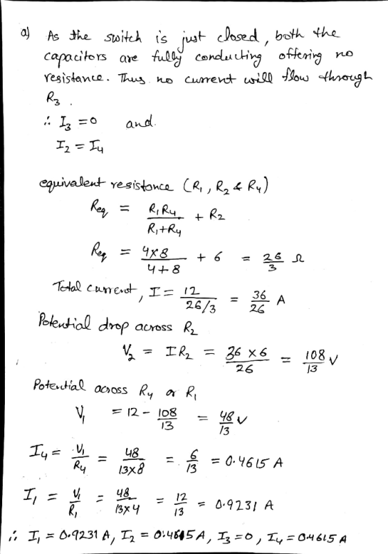 are 2 equivalent yesistonce CR, R2 < R.) 36 26 3 ηρ across 26 J3 /3 i3x8 48 - 2 0.9231 A T.-V- /3