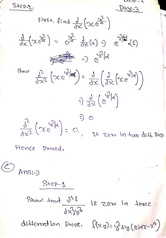 Step-2 page-3 & c. (c) =) •(1) First, find locat pe care 12 love being Novo مه 2 doc? doc (xceed 7) 2 (34) (ocella) yo } 0. d