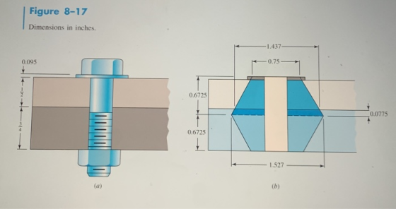 Figure 8-17 Dimensions in inches. 1.437 0.095 0.75 0.6725 0.6725 1.527