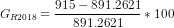 915 – 891.2021, 100- Gr2018 = 2 891.2621