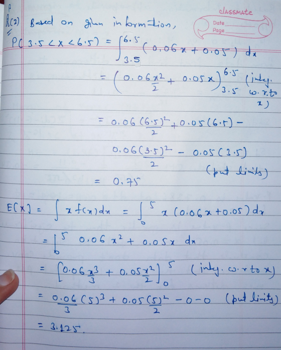 lassMAte Date Page 2 2. 063 5- 0.os C2) 2 2. = 3.12T