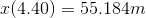 r(4.40) 55.184 m