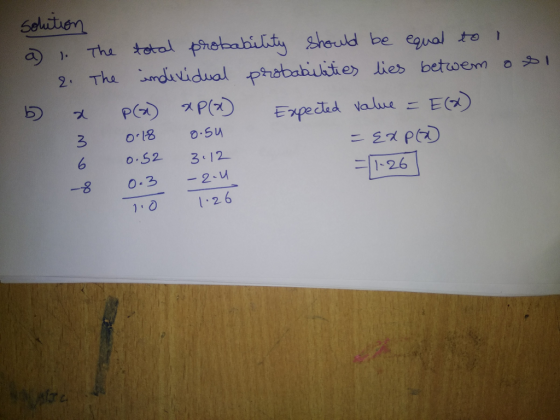 Selitien 2. Th ndividual pobabiuitie lies betwem o 6 0.52 3 12 2U .O26 二11、26