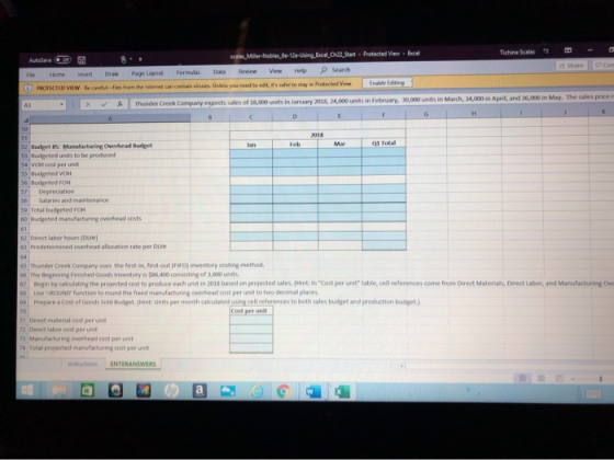 Excel Tichina sees - scales Miler-hobiel de-12e-Using Excel 0432_Stat Protected View Review View Help Search File Home insert