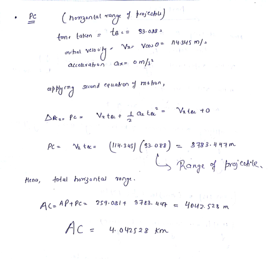 Pc hom^on(al rance 1 = 33.088 s rnj Second equahon rms hon, 2. 2 Range fprej ete, oy echle