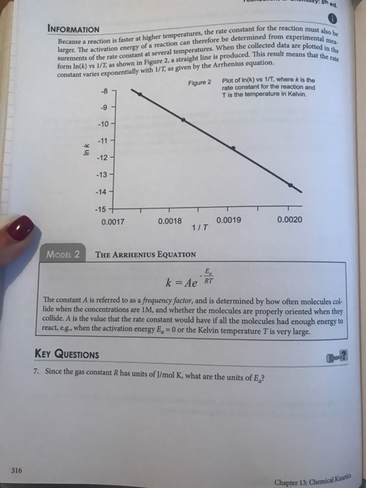 INFORMATION reaction must also be perimental mea data are plotted in the sult means that the rate Because a reaction is faste