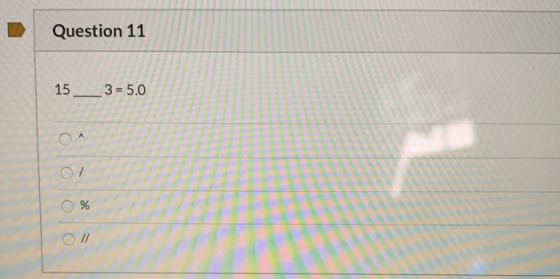 Question 11 15_3 = 5.0 A 07 % Oll
