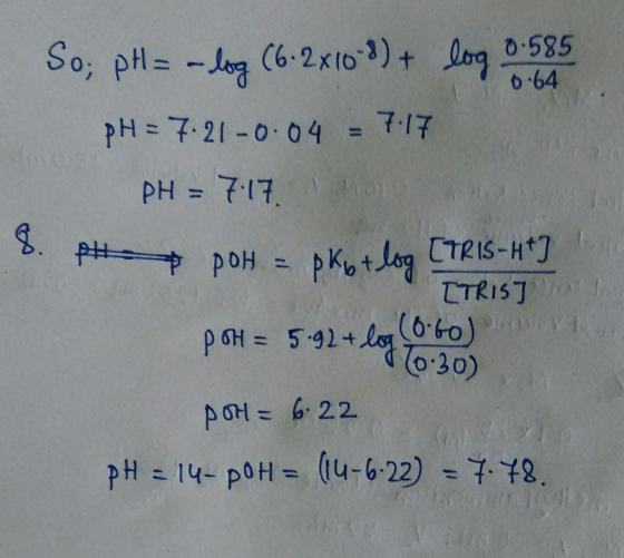 0 b64 pH=7.21-0.04 = 717 o t рон = 59114630) CTRi5T 6.60 o 30) Рон = 6, 22