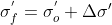 of = 0 + Ao