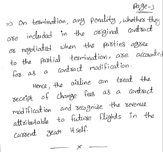 page-3 => on termination, ang penality, whether they are included in the original contract of negotiated when the parties agr